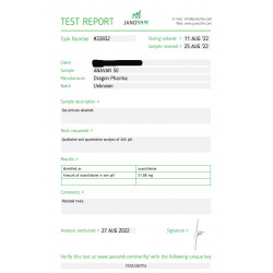 Anavar 50mg Lab Test Results