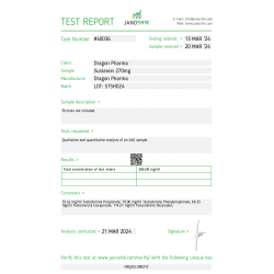 Sustanon 270 Lab Test Results