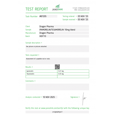 Ipamorelin / Tesamorelin 10mg