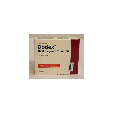 Dodex Vitamin B12 5 amps