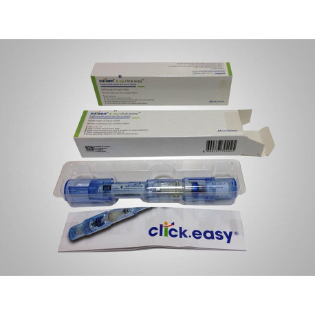 SAIZEN Somatropin CLICK EASY 8mg 36 IU HGH